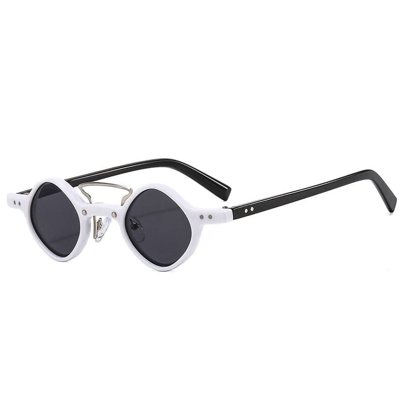 Óculos de Sol - Vintage Hudson™ - UV400 (FRETE GRÁTIS) 0 Oak Vintage Branco/ Preto 