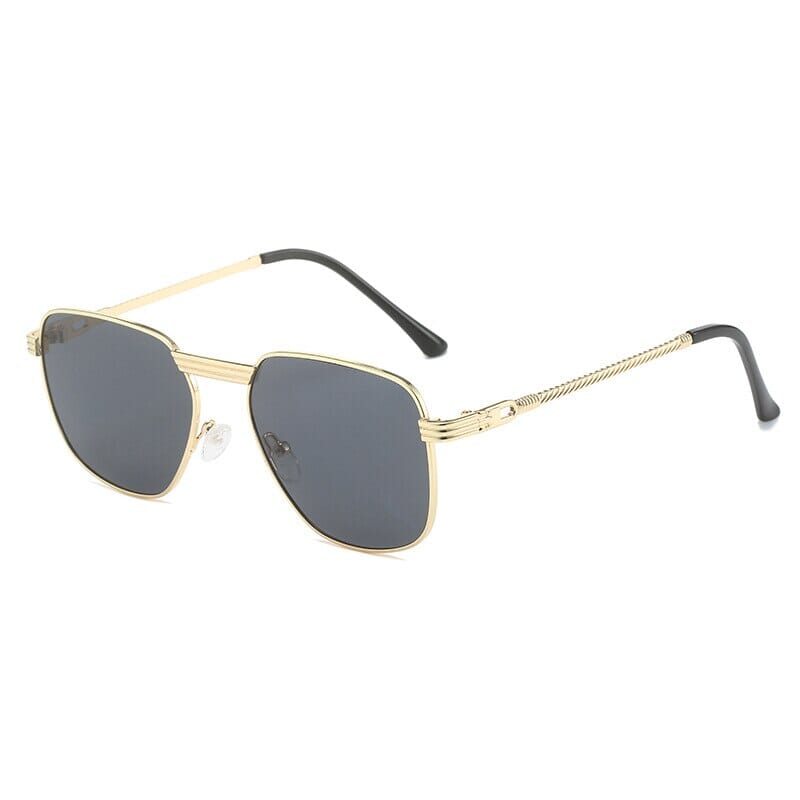 Óculos de Sol - Vintage Lily™ - UV400 (FRETE GRÁTIS) 0 Oak Vintage Dourado/Cinza 