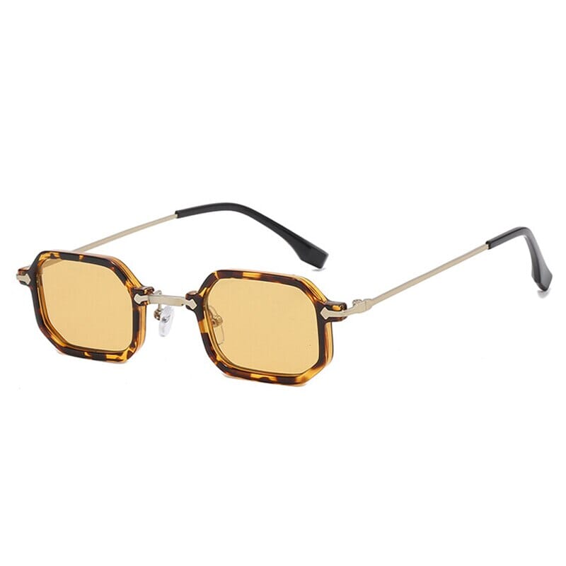 Óculos de Sol - Vintage Nevis™ - UV400 (FRETE GRÁTIS) 0 Oak Vintage Leopardo/Champanhe 