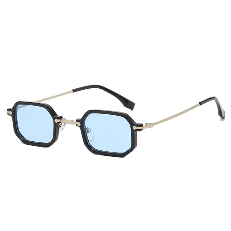 Óculos de Sol - Vintage Nevis™ - UV400 (FRETE GRÁTIS) 0 Oak Vintage Preto/Azul 