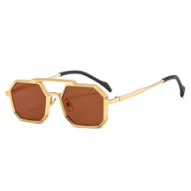 Óculos de Sol - Vintage Octógono ™ - UV400 (FRETE GRÁTIS) 0 Oak Vintage Dourado/ Chá 