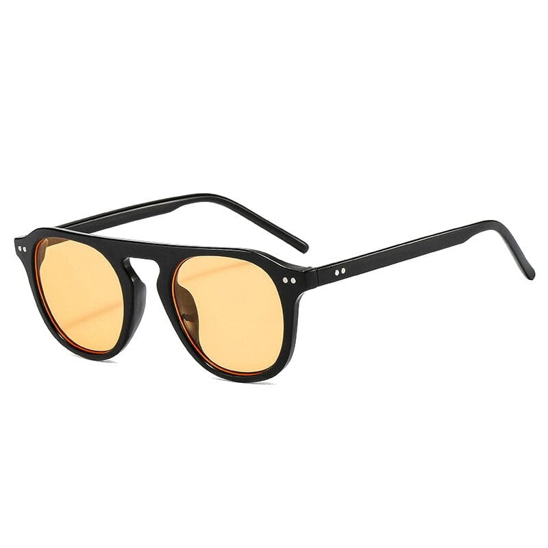 Óculos de Sol - Vintage Payton™ - UV400 (FRETE GRÁTIS) 0 Oak Vintage Preto/Amarelo 