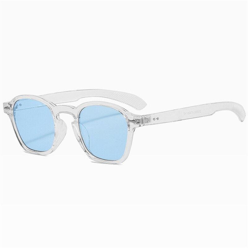 Óculos de Sol - Vintage Premium™ - UV400 (FRETE GRÁTIS) OC11 Oak Vintage Azul/ Transparente 