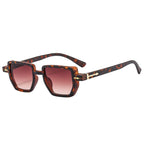 Óculos de Sol - Vintage Rebite™ - UV400 (FRETE GRÁTIS) 0 Oak Vintage Leopardo/Chá 