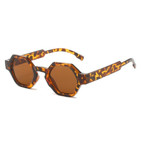 Óculos de Sol - Vintage Tracy™ - UV400 (FRETE GRÁTIS) 0 Oak Vintage Leopardo/Chá 