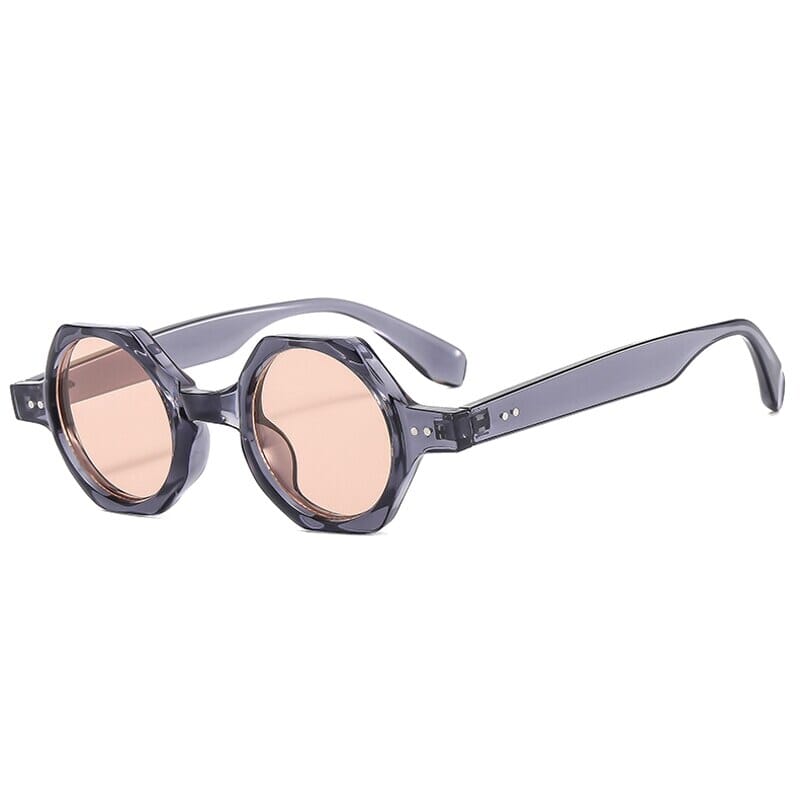 Óculos de Sol - Vintage Vision™ - UV400 (FRETE GRÁTIS) 0 Oak Vintage Cinza/Champanhe 