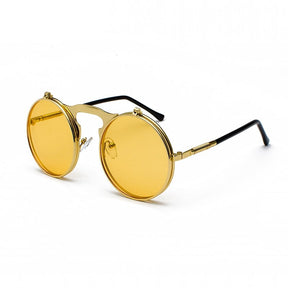 Óculos de Sol Vintage - Woodstock™ - UV400 (FRETE GRÁTIS) 0 Oak Vintage Dourado/ Amarelo 