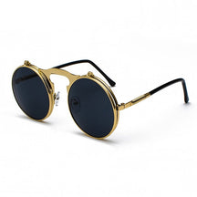 Óculos de Sol Vintage - Woodstock™ - UV400 (FRETE GRÁTIS) 0 Oak Vintage Dourado/ Cinza 