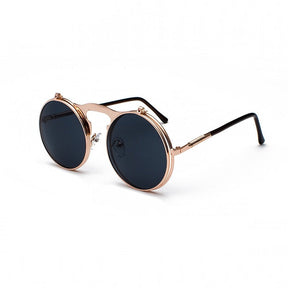 Óculos de Sol Vintage - Woodstock™ - UV400 (FRETE GRÁTIS) 0 Oak Vintage Dourado Rosê/ Cinza 
