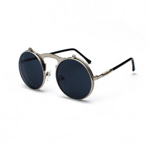Óculos de Sol Vintage - Woodstock™ - UV400 (FRETE GRÁTIS) 0 Oak Vintage Prata/ Cinza 