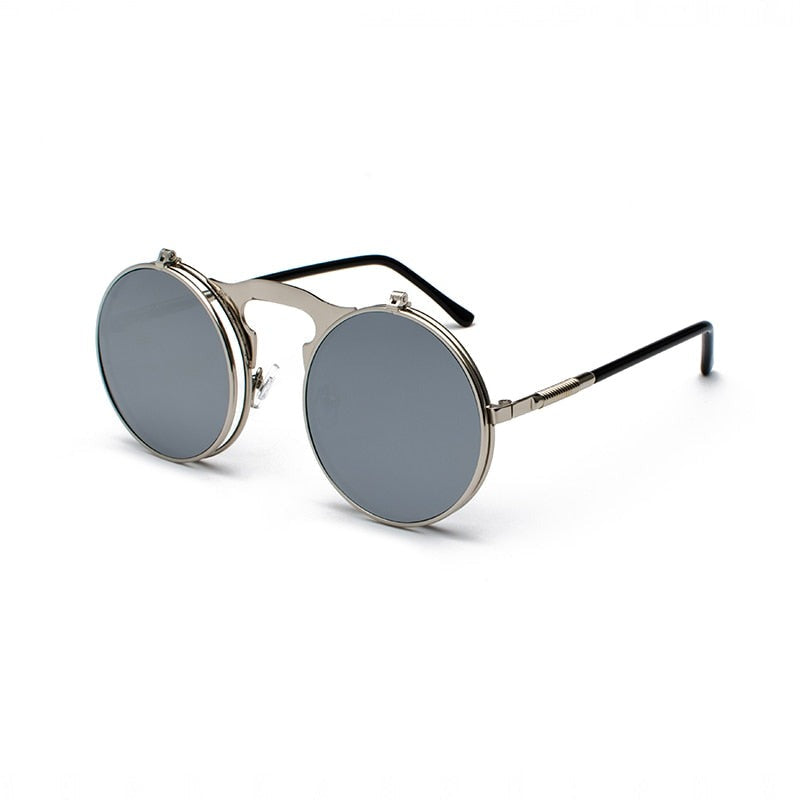 Óculos de Sol Vintage - Woodstock™ - UV400 (FRETE GRÁTIS) 0 Oak Vintage Prata/ Mercúrio 
