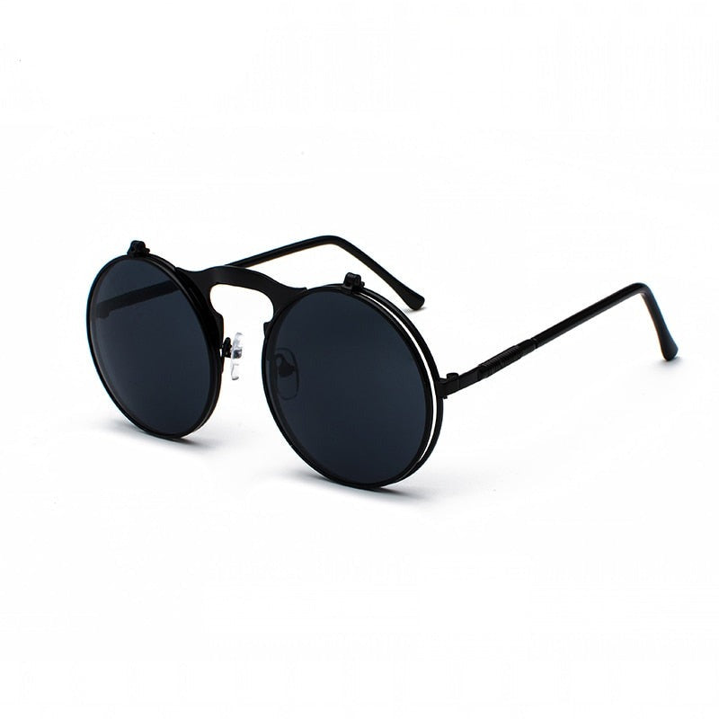 Óculos de Sol Vintage - Woodstock™ - UV400 (FRETE GRÁTIS) 0 Oak Vintage Preto/ Cinza 