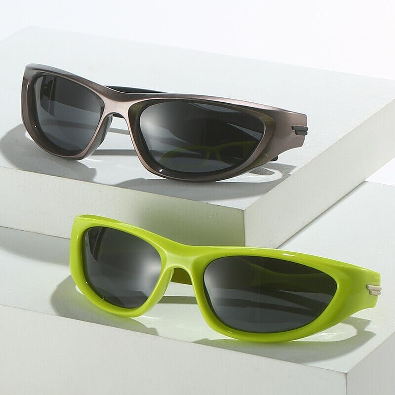2022 Ins Hot Y2k Óculos de sol para mulheres Moda Uma peça Óculos de sol  Homens Sombras Óculos de esporte Uv400 Óculos