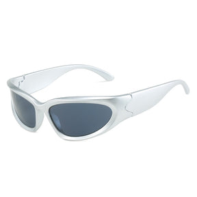 Óculos de Sol - Young™ - UV400 (FRETE GRÁTIS) 0 Oak Vintage Prata/ Cinza 