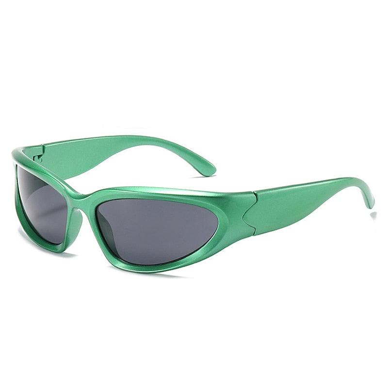 Óculos de Sol - Young™ - UV400 (FRETE GRÁTIS) 0 Oak Vintage Verde/ Cinza 